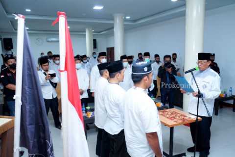 Wujudkan Penyembelihan Hewan yang Syar\'i Bupati Inhil H.M.Wardan Mengukuhkan Pengurus DPD Juleha Kabupaten Indragiri Hilir