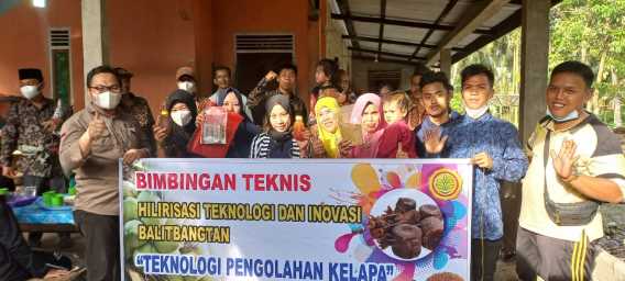 BPTP Riau lakukan Bimbingan teknis di Kelompok Tani Mina Padi Desa Sialang Panjang Kecamatan Tembilahan Hulu Kab.inhil.
