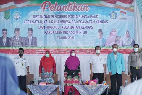 Pelantikan Pokja Bunda Paud dan PC Himpaudi Se- Kecamatan Kempas