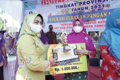 Inhil Raih Juara III Pada Festival Pangan Lokal dan LCM Tingkat Provinsi Tahun 2021