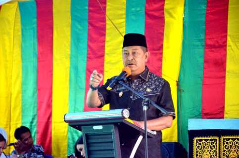  Hadiri Syukuran Pelantikan Kades Kota Baru Seberida, Wabup H.Syamsuddin Uti \\\