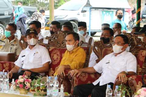 Di Keritang, HM Wardan: Calon Bupati Inhil Dari Golkar Hanya Dr. H. Ferryandi 
