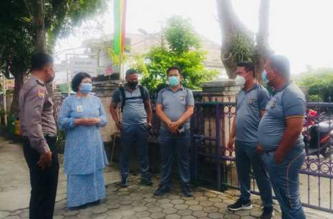 Dukung Sukses Dan Maksimalkan Vaksinasi, Tim Bidhumas Polda Kunjungi Puskesmas Karya Wanita Rumbai