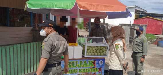 Satpol PP Inhil Terus Lakukan Pembinaan Terhadap PKL   