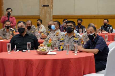 Kapolda Riau Buka Kegiatan Bimtek dan Pengujian Konsekuensi Informasi Publik