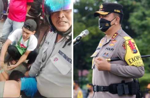Kapolda Riau Irjen Muh Iqbal Puji Aksi Heroik Bripka Oktavianus Yusbar Tangkap 2 Pelaku Jambret, Hingga Terkilir Kaki