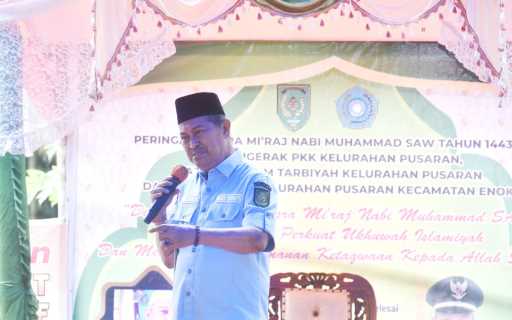 Peringatan Isra\' Mi\'raj 1443 H, Wabup SU Ingatkan Protkes Dan Sukseskan Vaksinasi
