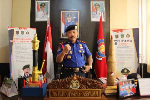 Bersapena HUT ke-103, DPKP Inhil Beri Himbauan Pencegahan & Penunggalangan Kebakaran 