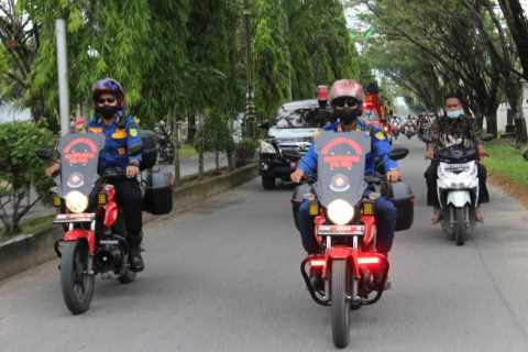 DPKP Inhil Keliling Himbau Cegah Bahaya Kebakaran kepada Masyarakat 