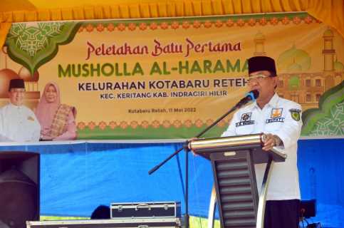 Bupati HM.Wardan Ajak Masyarakat Makmurkan Mushalla