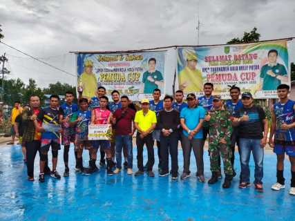 Berlatar Rumah Kuning Bersejarah, Ferryandi Tutup Open Turnamen Pemuda Cup Kecamatan Mandah