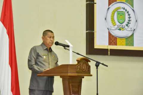 Wabup H.Syamsuddin Uti Ajak Kerjasama dan Tanggung jawab Seluruh OPD Terhadap 3 Usulan Ranperda 
