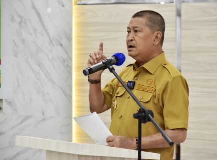 Manfaatkan Toko Daring, Wabup H.Syamsuddin Uti Buka Bimtek Pengadaan Barang dan Jasa T.A 2022