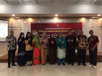 Diskop dan UKM Inhil Ikuti Sosialisasi HAKI