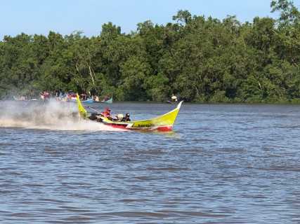 Pacu Pompong Diharapakan Jadi Ivent Tahunan Inhil