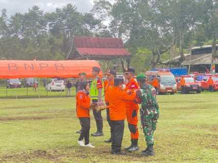 Gubernur Jambi Pimpin Apel Bencana Erupsi Gunung Kerinci