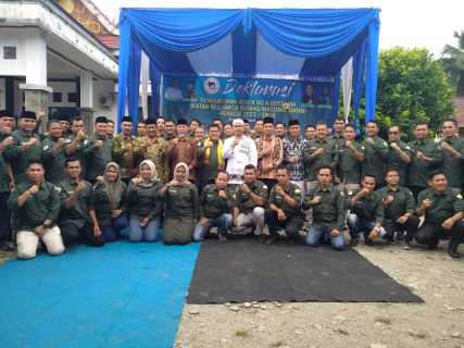 Muzakir Wakili Gubernur Jambi Hadiri Pelantikan Ikatan Keluarga Batang Masumai