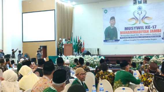 Gubernur Al Haris Hadiri Muswil ke-17 Muhammadiyah Jambi