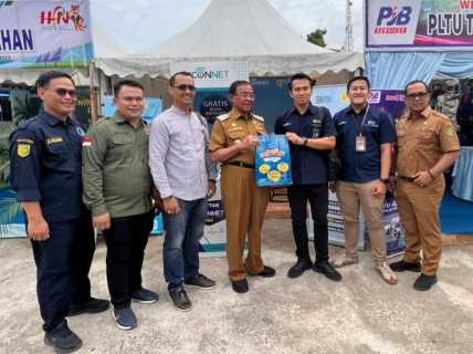 Iconnet Sumbagteng Ikut Meriahkan HPN Riau di Tembilahan