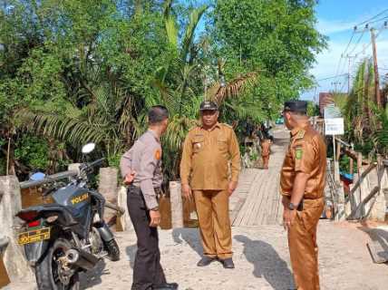 Camat Batang Tuaka: Status Jembatan Sekarang Sudah di Tender Ulang