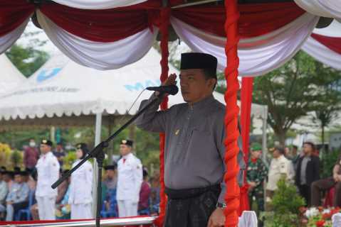 Jadi Pembina Upacara Harlah Pancasila 2023, Al Haris : Tugas Kita Melanjutkan Perjuangan Pendiri Bangsa