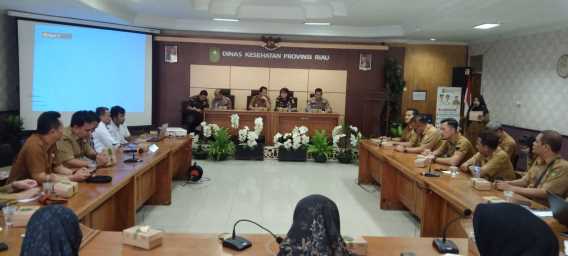 ASWAS KEJATI RIAU HADIRI DAN SEKALIGUS MEMBUKA KEGIATAN SOSIALISASI DAN SUPERVISI DALAM RANGKA UPAYA PENCEGAHAN PUNGUTAN LIAR (PUNGLI) PADA DINAS KESEHATAN PROVINSI RIAU.