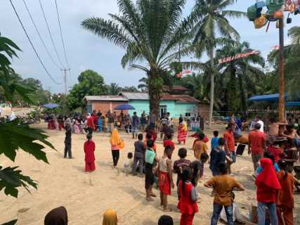 Desa Keritang Meriahkan HUT RI dengan Lomba Rakyat 