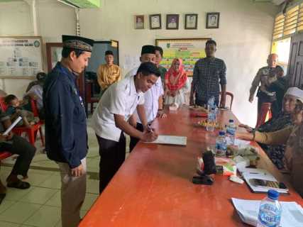 Plh Kades Keritang Harapkan, Pilkades Berlangsung Damai
