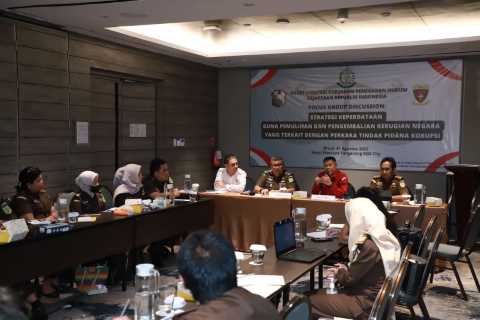 JAM-Datun Feri Wibisono Optimalisasi Pemulihan Kerugian Keuangan Negara dari Perkara Tipikor