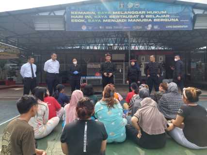 Razia Insidentil Hunian Wanita di Pagi Hari, Kalapas Tes Urin Seluruh WBP Wanita