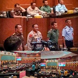 Kasi A Bidang Intelijen Kejaksaan Tinggi Riau Hadiri Rapat Paripurna DPRD Provinsi Riau