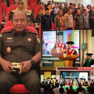 Wakil Kepala Kejaksaan Tinggi Riau Hadiri Rapat Istimewa Senat Universitas Islam Riau