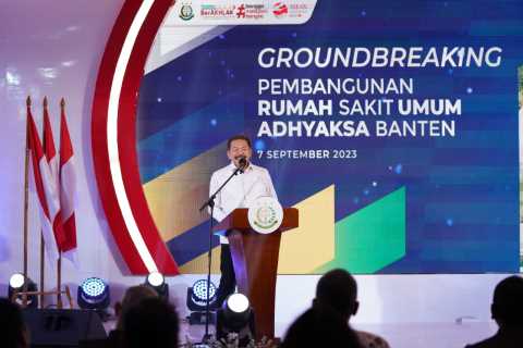Jaksa Agung ST Burhanuddin: Pembangunan RSU Adhyaksa Banten Dukung Fungsi Kejaksaan dalam Menyelenggarakan Kesehatan Yustisial