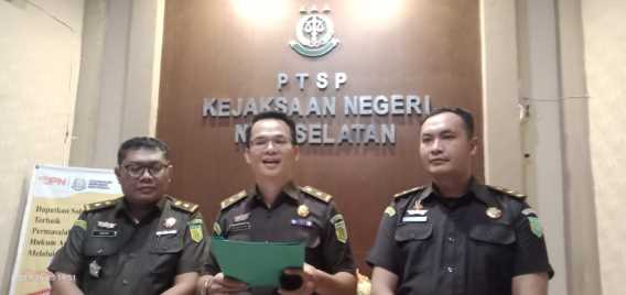 SN selaku Pejabat Pembuat Komitmen (PPK) ditetapkan sebagai Tersangka 