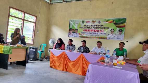 Pemdes Air Balui Gelar Musyawarah RKPDes Tahun Anggaran 2023