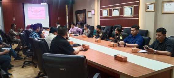Pemeriksa Intelijen dan Pemeriksa Perdata dan Tata Usaha Negara Bidang Pengawasan Kejati Riau Hadiri Koordinasi dan Kegiatan Saber Pungli