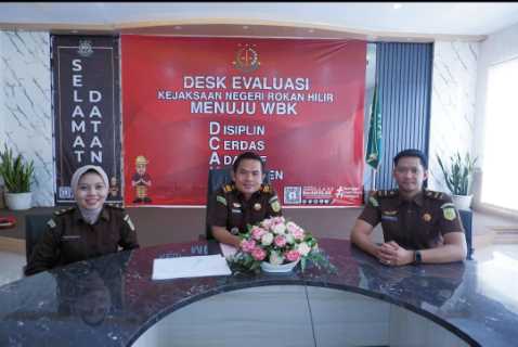 Kajari Rohil Mengikuti Rapat Validasi Data Piutang UP Periode Triwulan III 2023