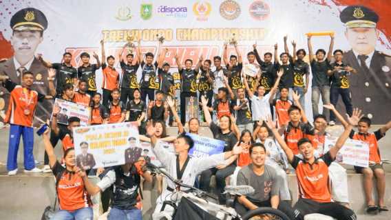 Piala Bergilir Kajati Riau Cup 2023 Berhasil di Raih Oleh Taekwondo Andalan Kejati Riau