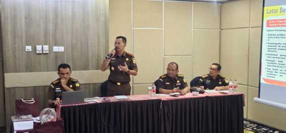 Kajati Riau mengikuti Kompetisi Inovasi Pelayanan Publik Kejaksaan RI Tahun 2023