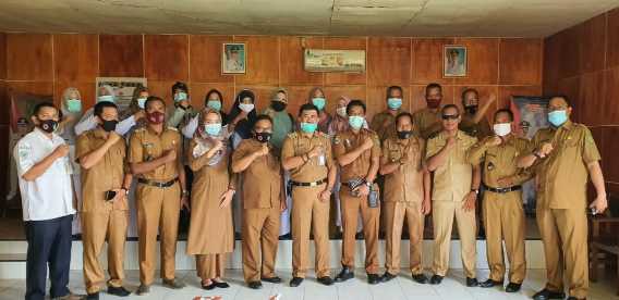 Komit Wujudkan Kabupaten Sehat, Pemcam Kemuning Gelar Rapat FKS