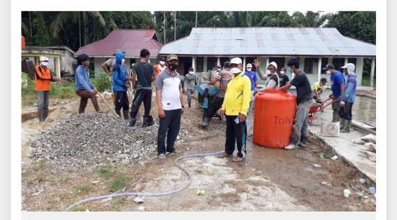 Program Padat Karya Desa Limau Manis, Semakin Nyata Di Hati Warga