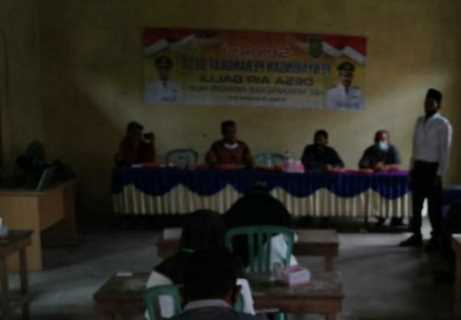 Pemdes Air Balui Gelar Seleksi Perangkat Desa