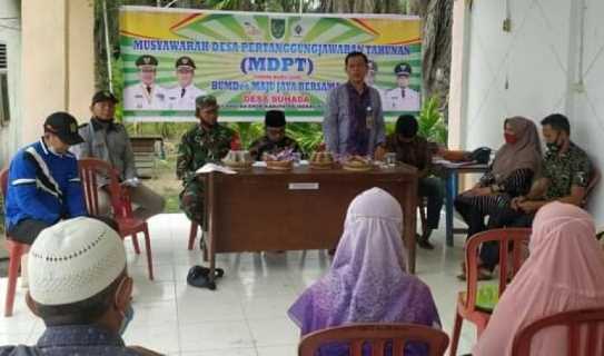 BUMDesa Maju Jaya Bersama Gelar MDPT Tahun Buku 2020