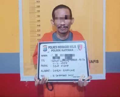 TKP Pembunuhan di Inhil Ditemukan Sabu