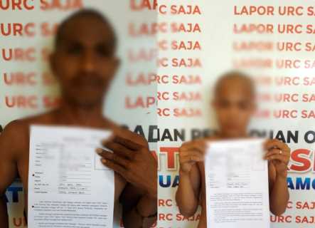 Tenggak Tuak Dihutan Kota Tembilahan, Dua Pemuda Diboyong Petugas