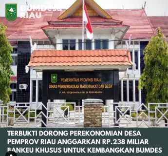 Perkembangan BUMDes di Riau Tunjukkan Kemajuan yang Positif