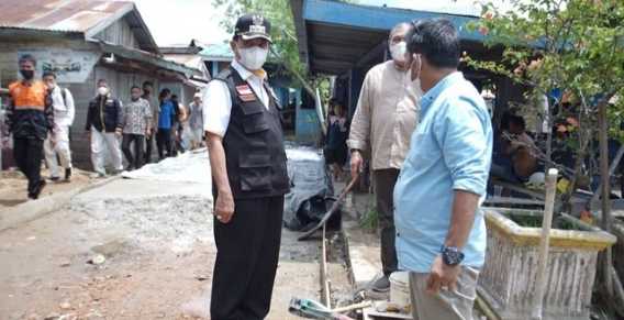 Permudah Akses Ke RSUD Puri Husada HM Wardan Tinjau Semenisasi Jalan