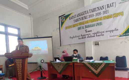 Hadiri RAT, Diskopukm Inhil: BMT Al Berakah Unisi Luar Biasa