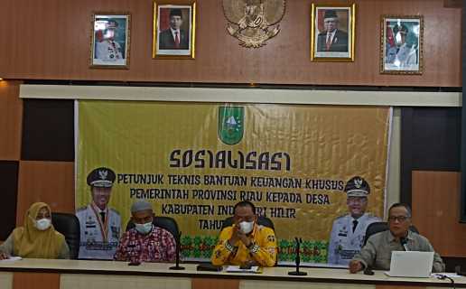 Dinas PMD Inhil & DMIJ Ikuti Sosialisasi BKK 2022