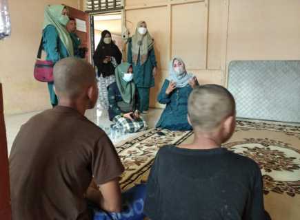 Dinsos Inhil Amankan Gelandangan, Pengemis dan Dua Bocah Pecandu Lem Kambing